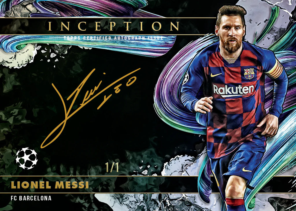 PRE SALE Topps Inception UEFA Club Competitions 2025/26 Hobby Box