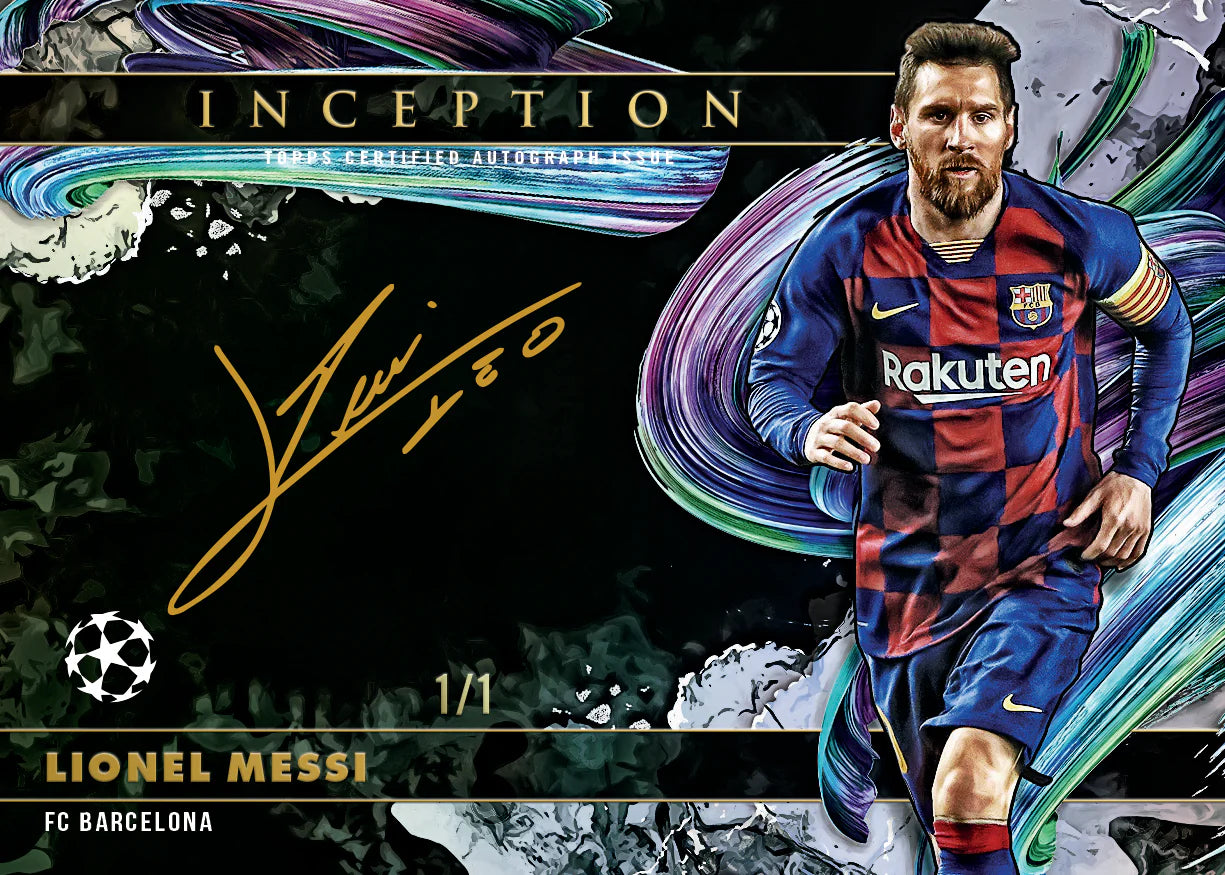 PRE SALE Topps Inception UEFA Club Competitions 2025/26 Hobby Box