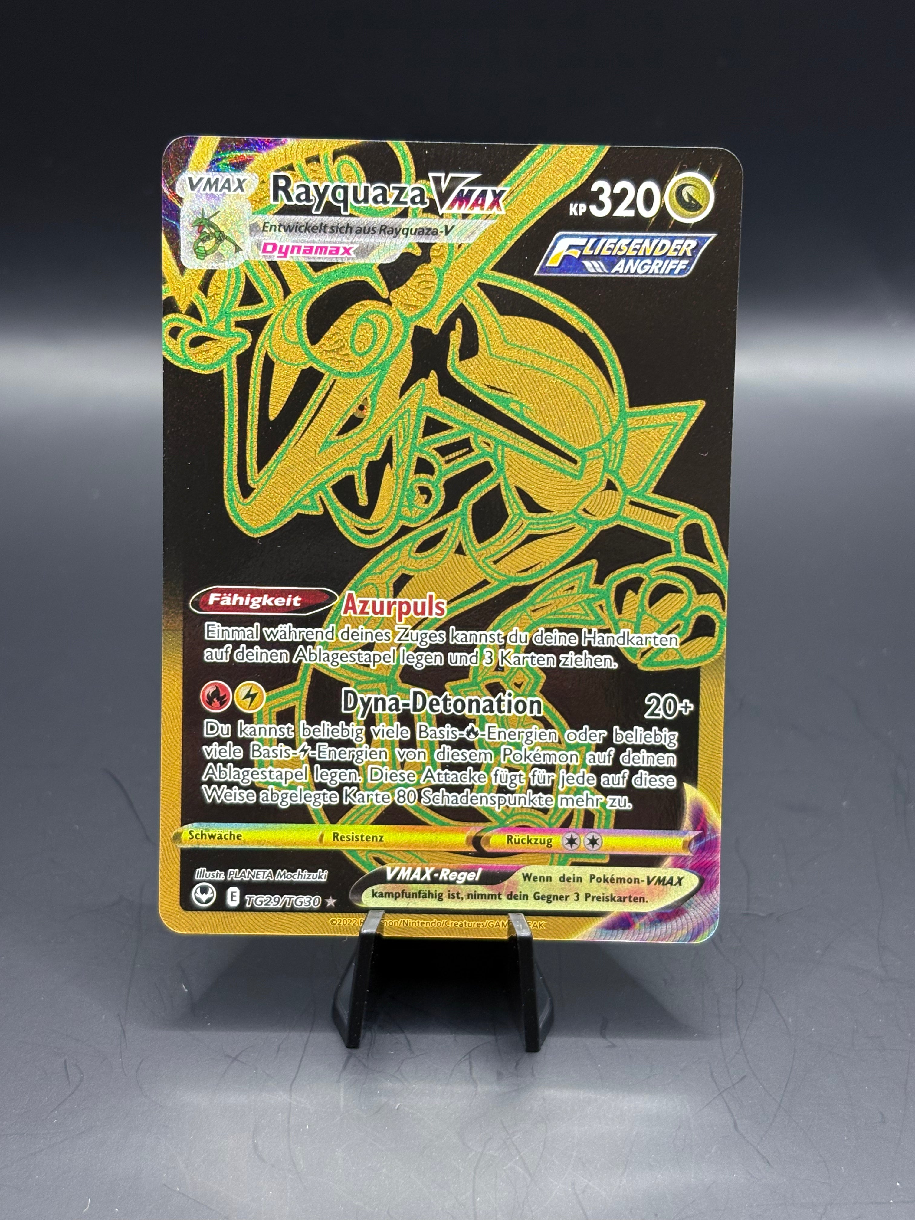 Pokemon Rayquaza VMAX (SIT TG29) NM