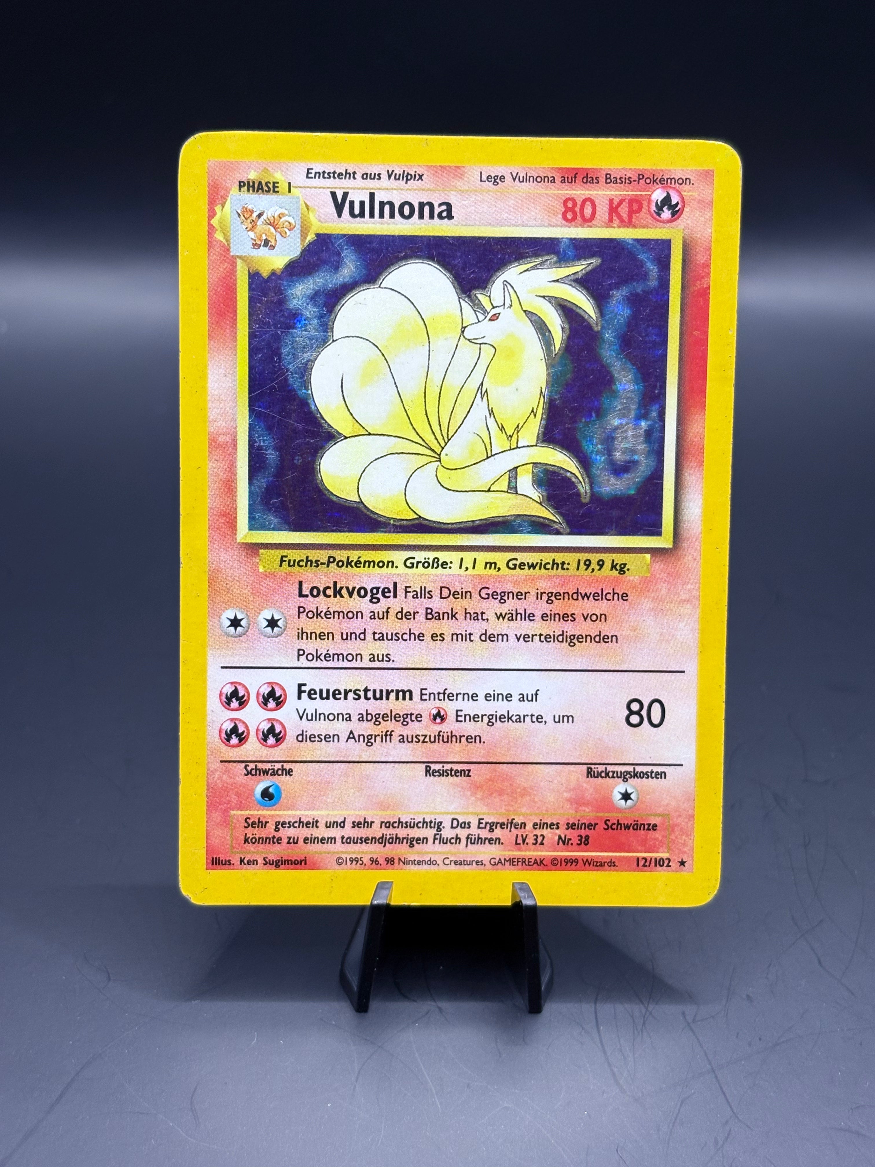 Pokemon Vulnona (BS 12) GD