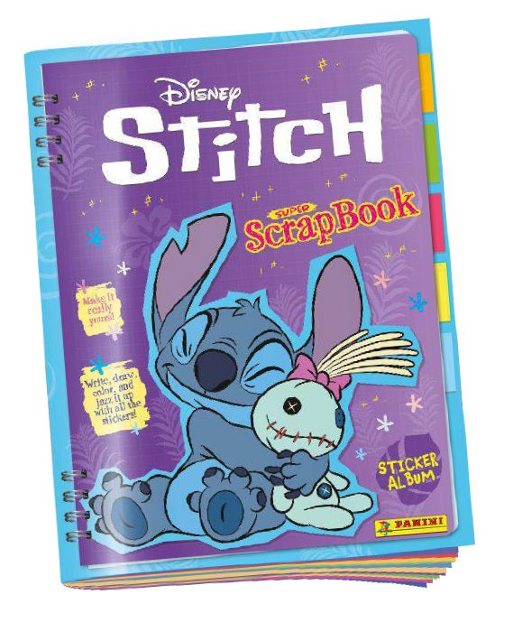 Disney Stitch Super ScrapBook Stickerkollektion – ALBUM