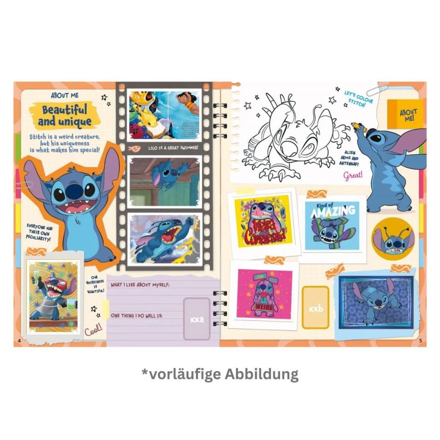 Disney Stitch Super ScrapBook Stickerkollektion – BOX