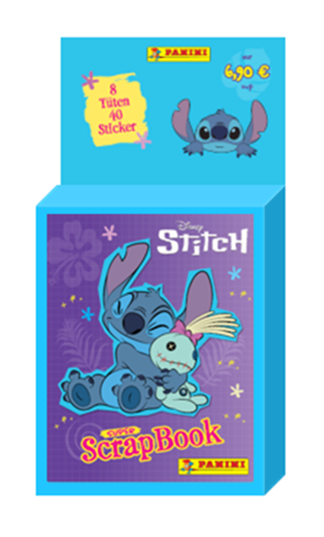 Disney Stitch Super ScrapBook Stickerkollektion – ECO BLISTER