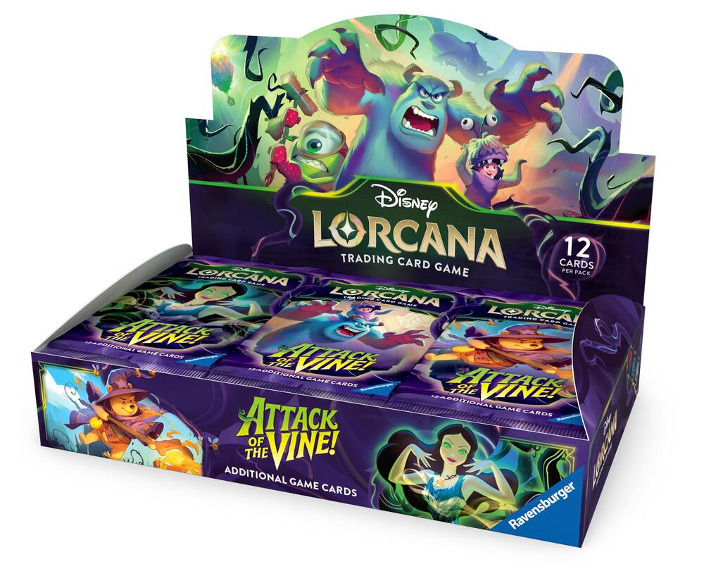 Ravensburger Disney Lorcana Set 13 "Attack of the Vine!" Booster Display EN
