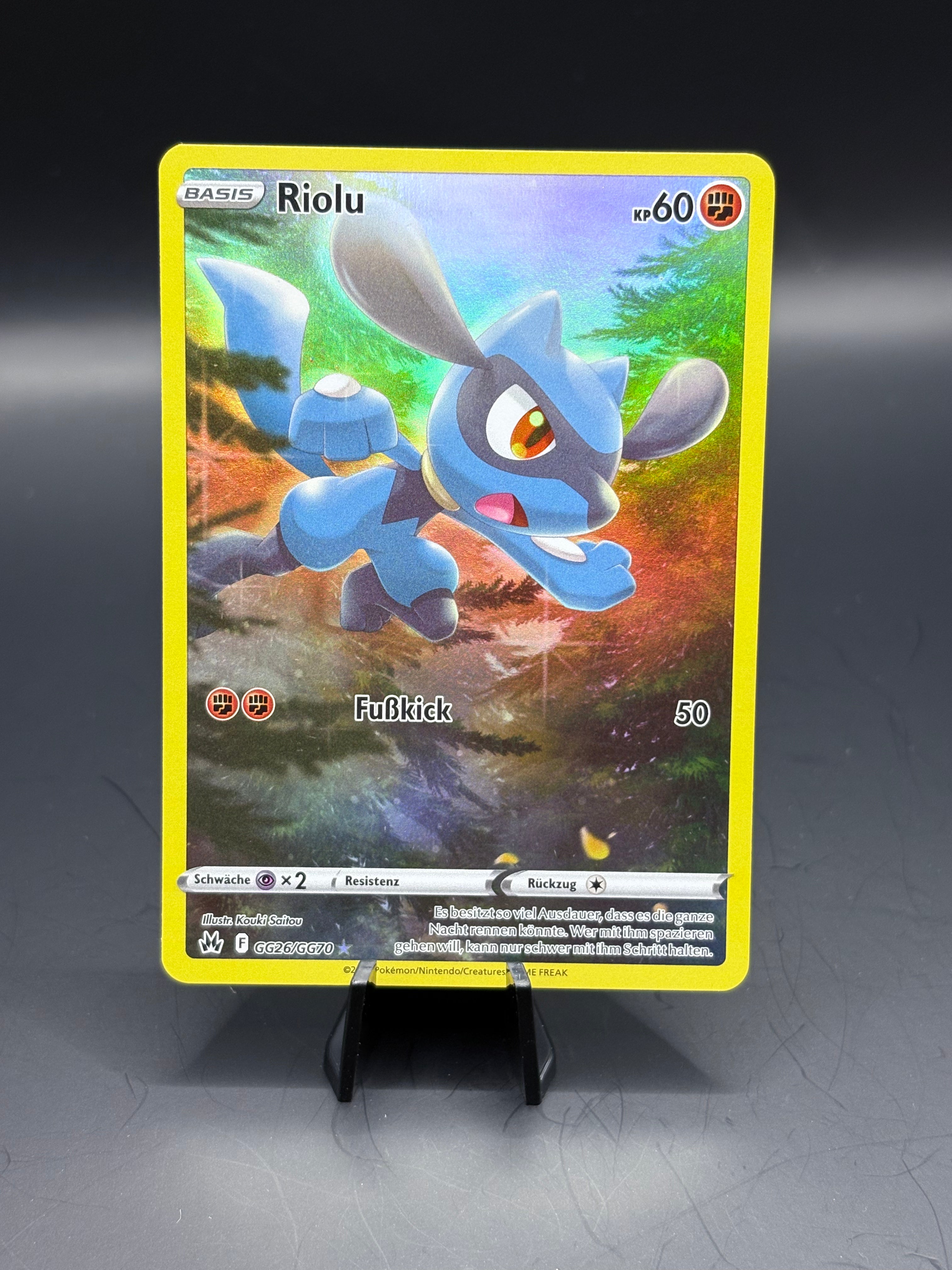Pokemon Riolu (CRZ GG26) NM