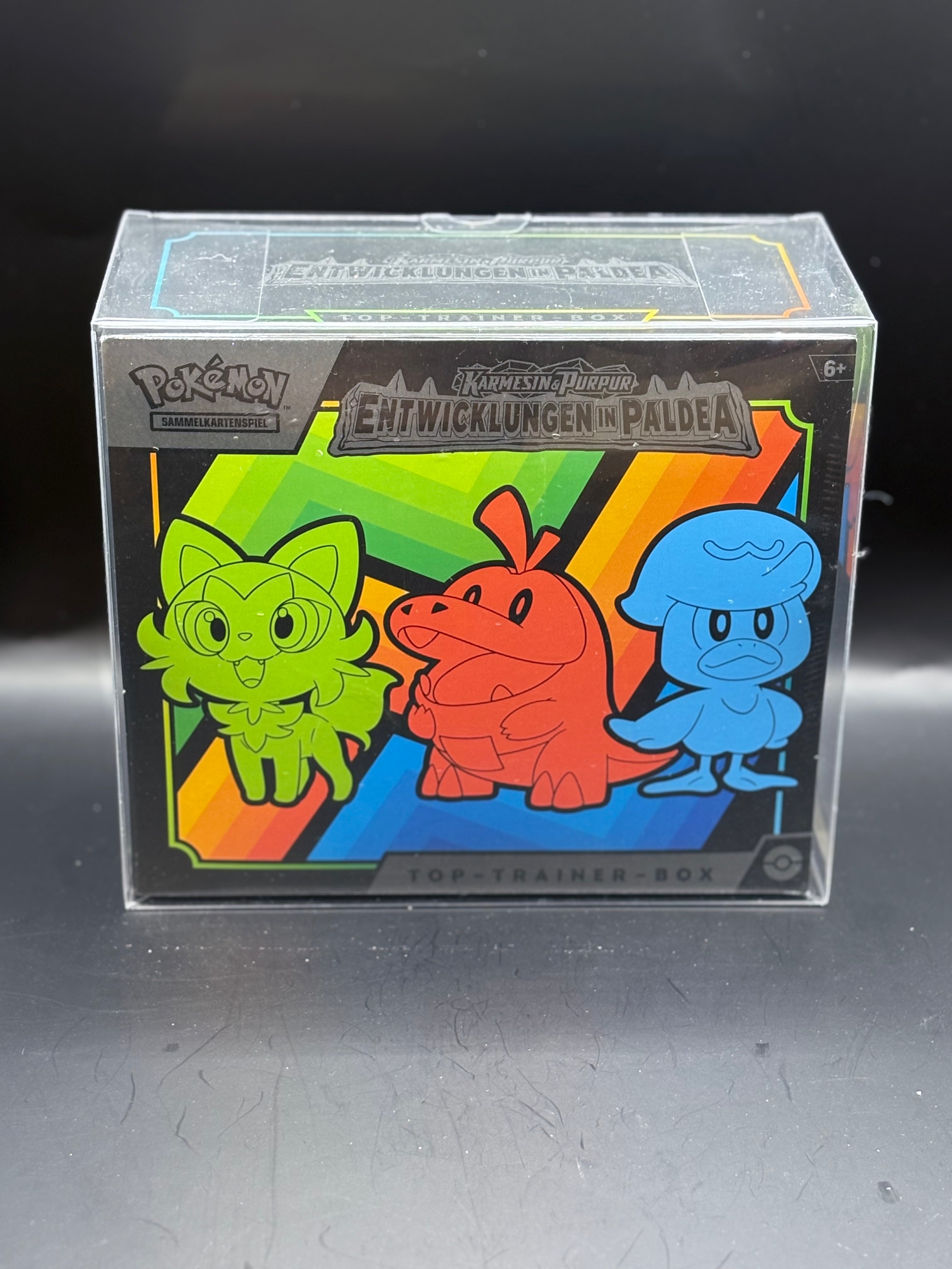 Pokemon Entwicklungen in Paldea Top Trainer Box