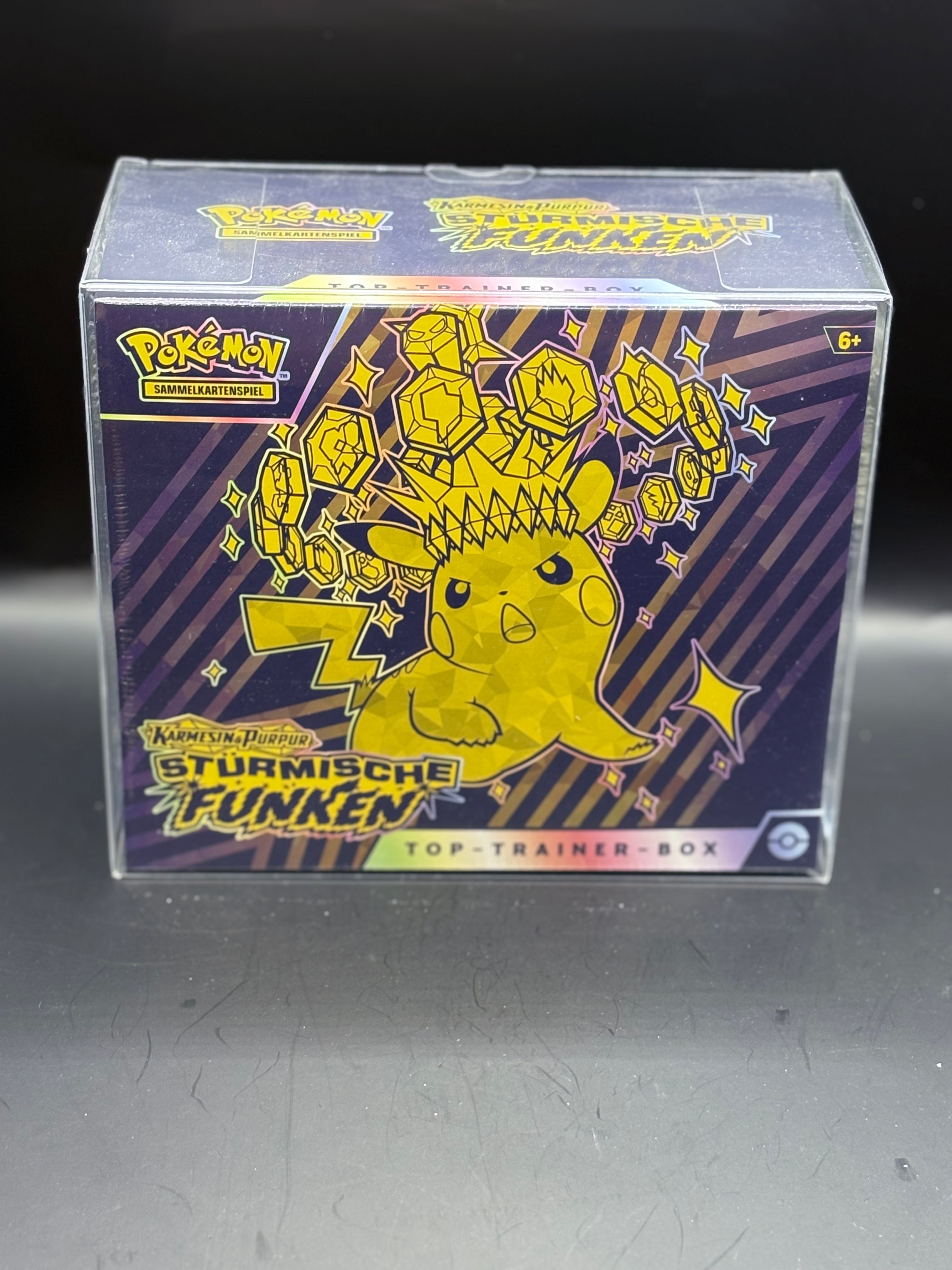 Pokemon Stürmische Funken Top Trainer Box