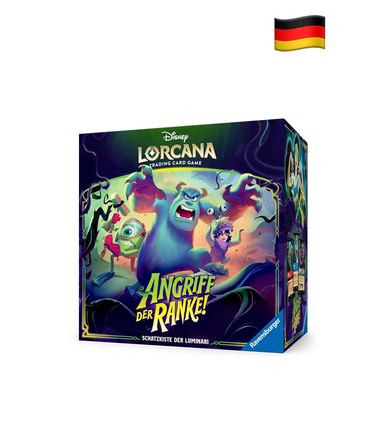 Ravensburger Disney Lorcana Set 13 "Angriff der Ranke!" Schatzkiste der Luminari DE