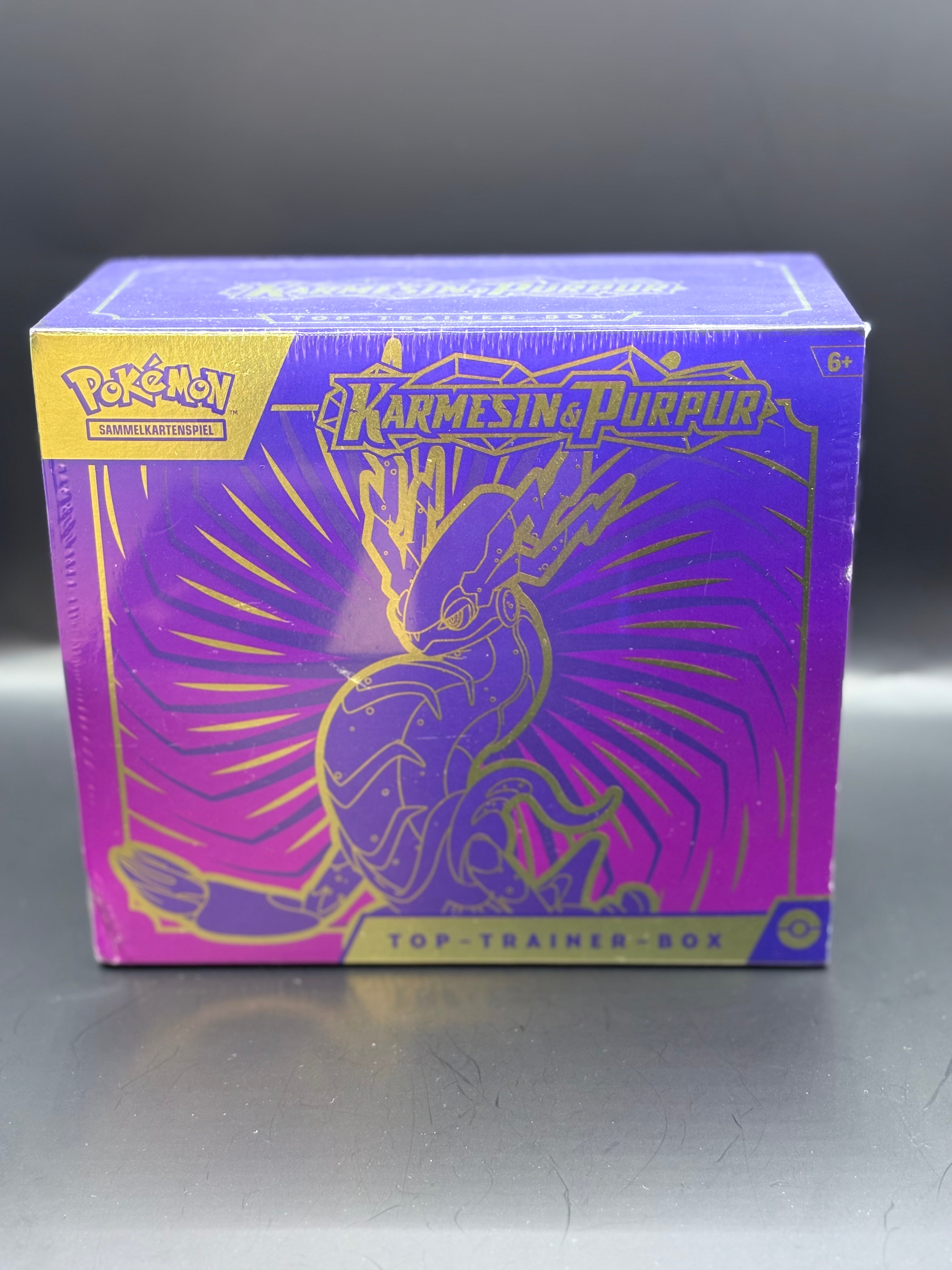 Pokemon Karmesin und Purpur Miraidon Top Trainer Box