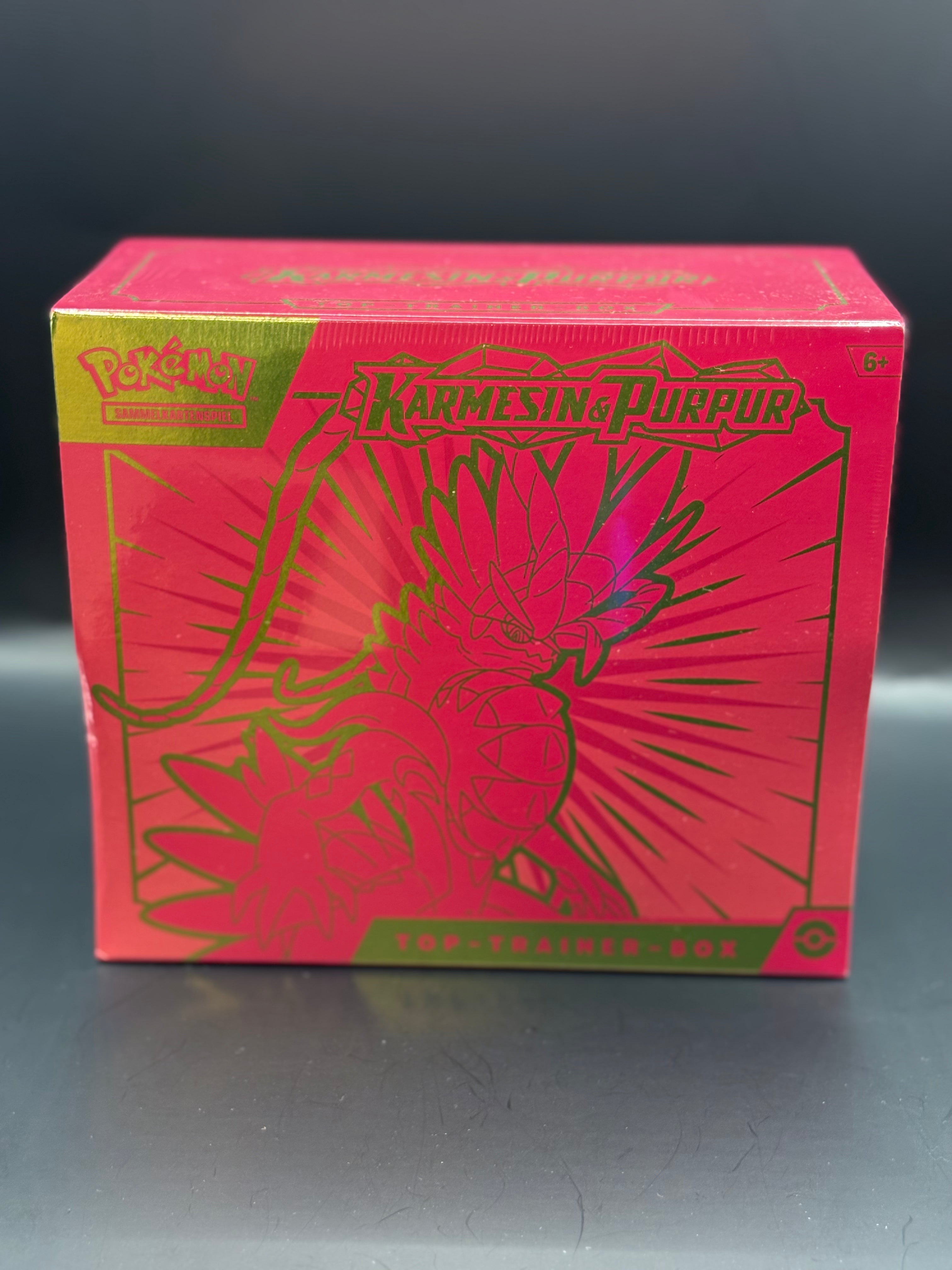 Pokemon Karmesin und Purpur Koraidon Top Trainer Box