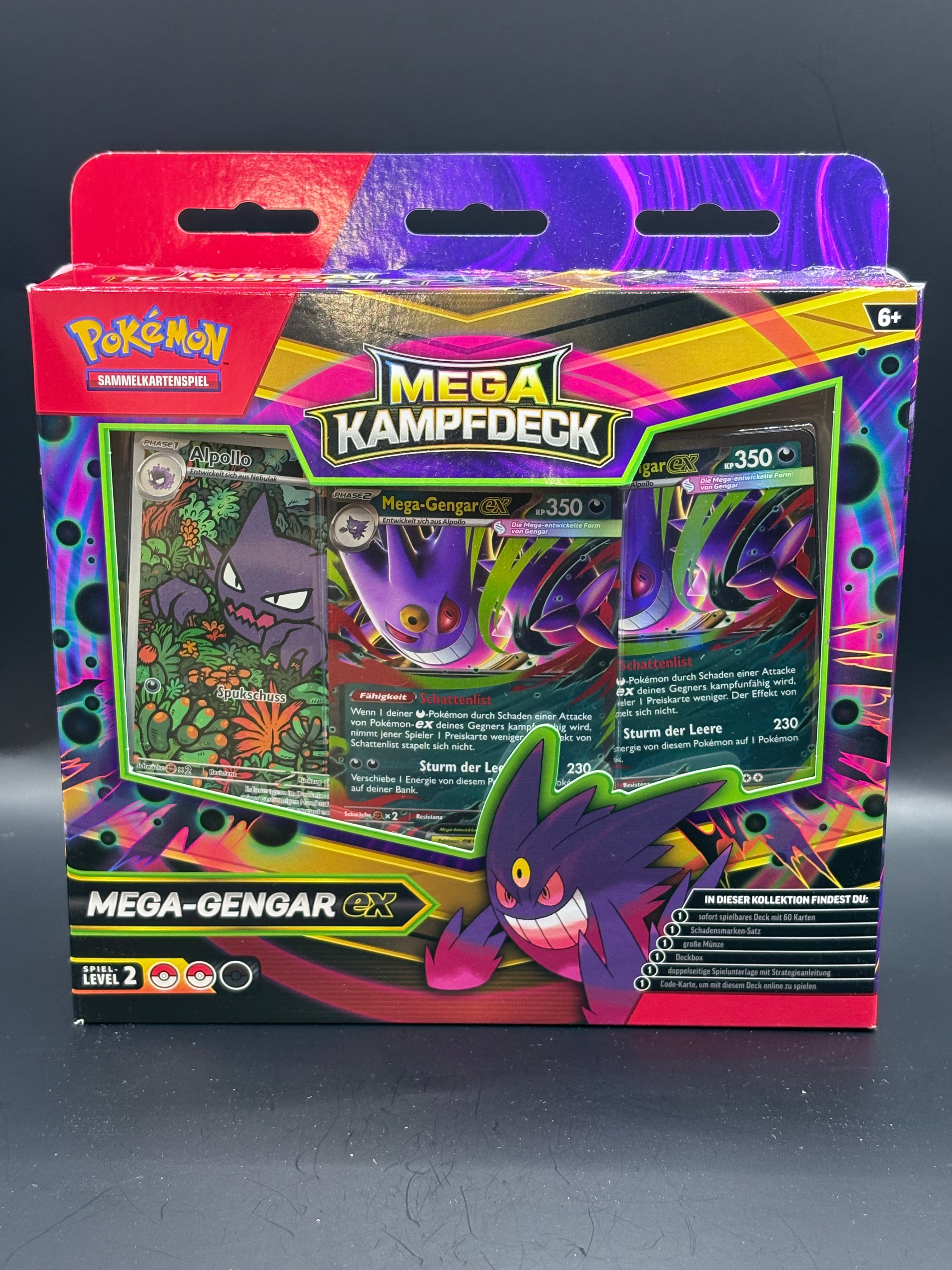 Pokemon Mega-Gengar ex Mega Kampfdeck