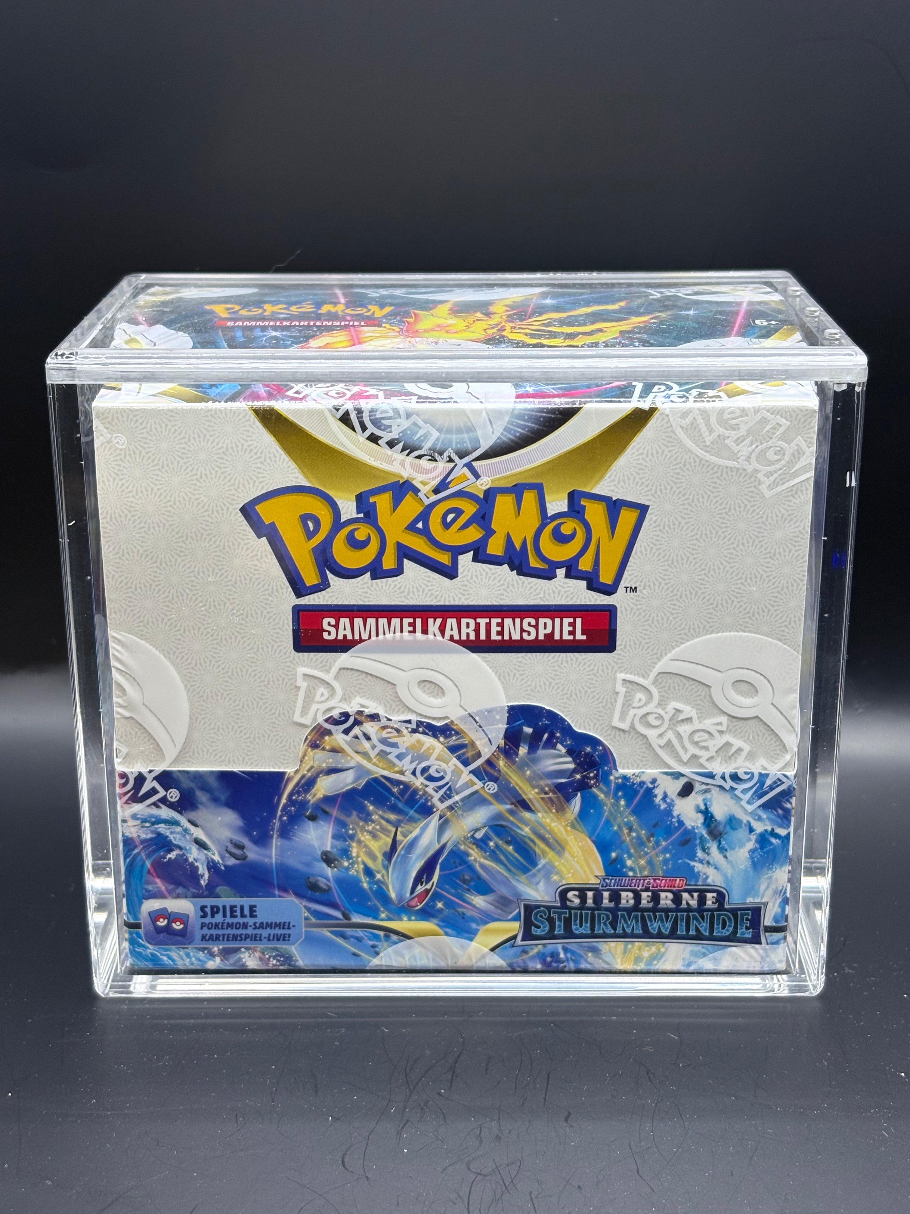 Pokemon Silberne Sturmwinde 36er Display inkl Acryl Case