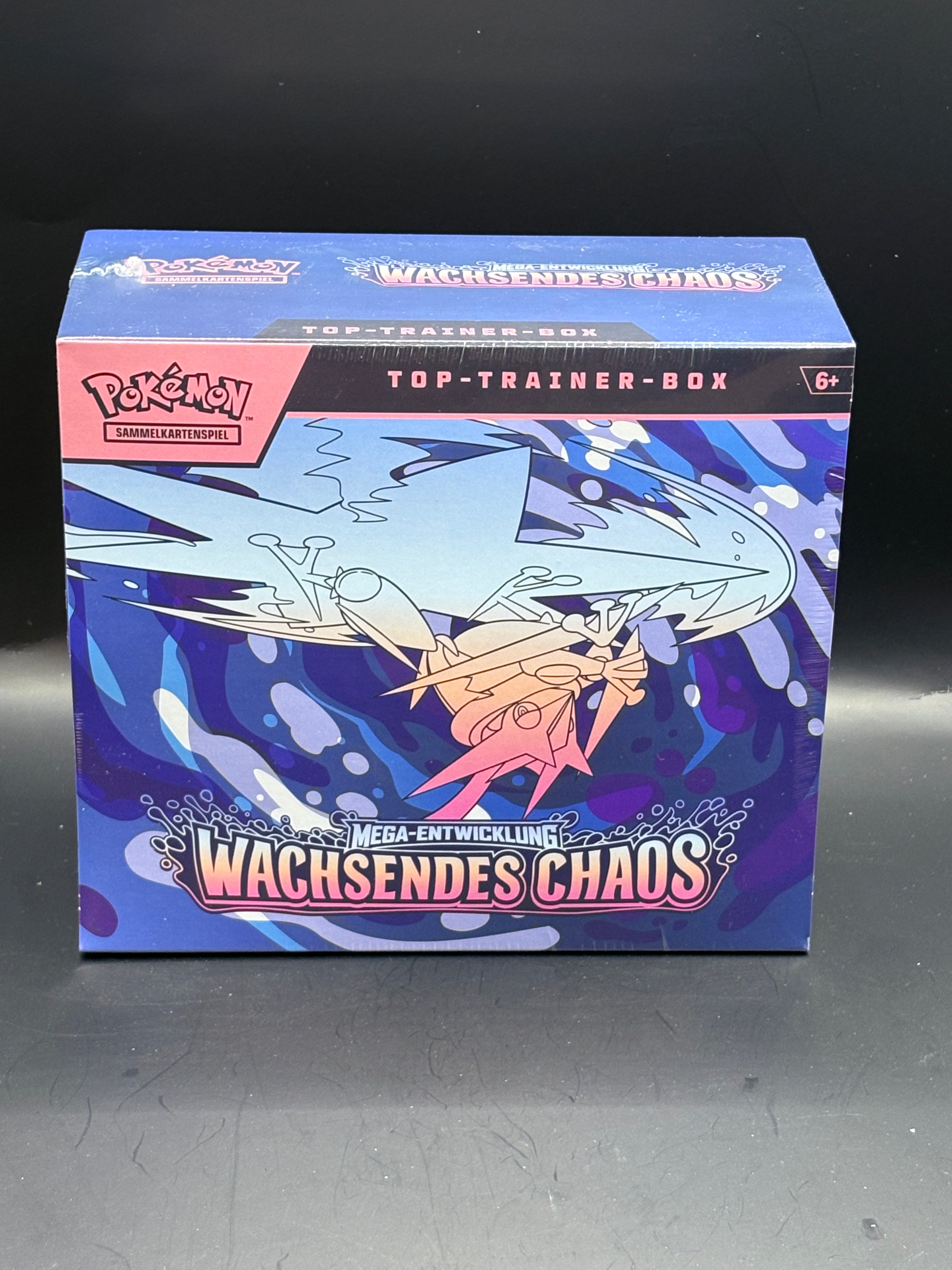 Pokemon Wachsende Chaos Top Trainer Box