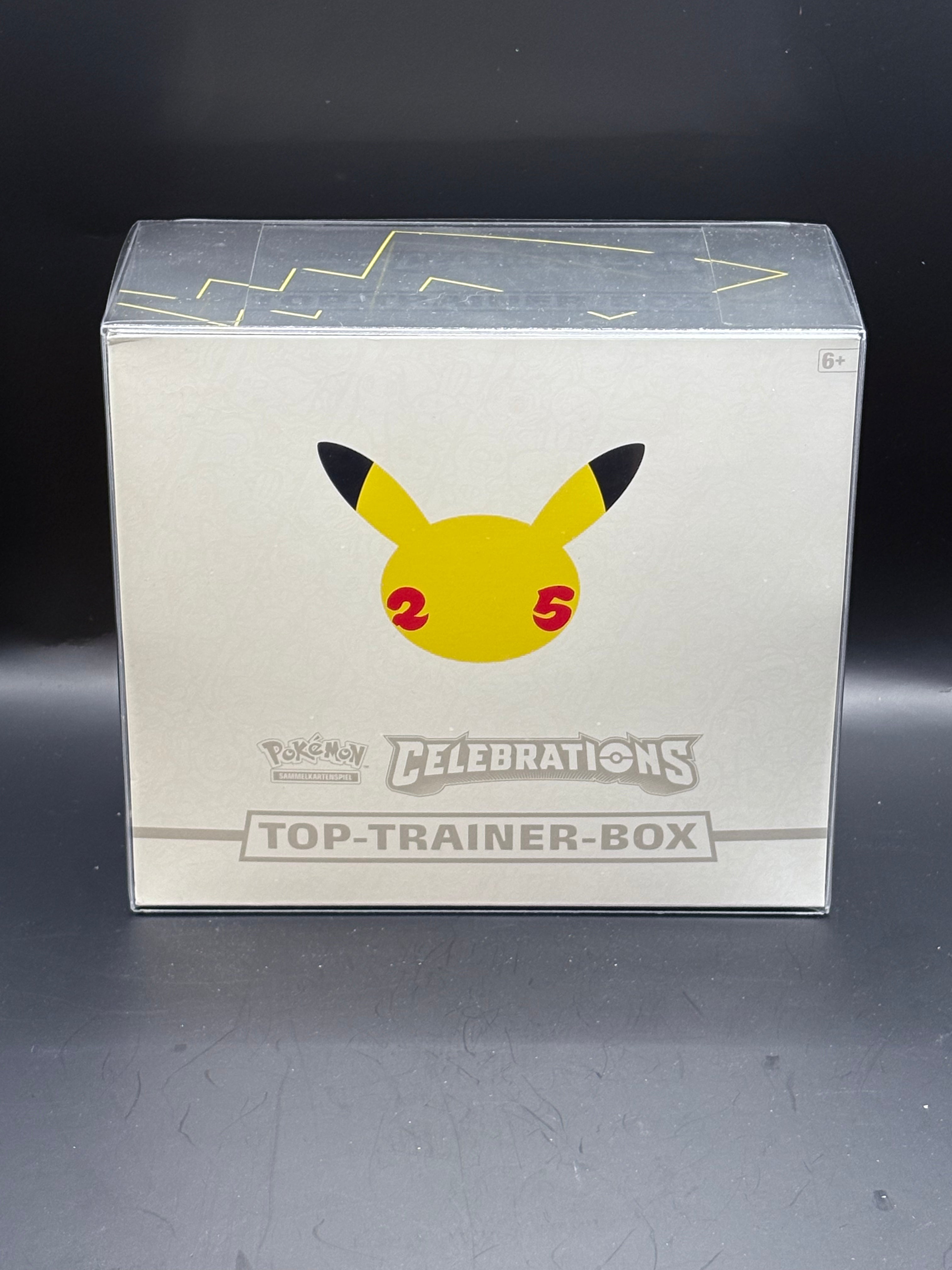 Pokemon 25 Jährige Celebration Top Trainer Box