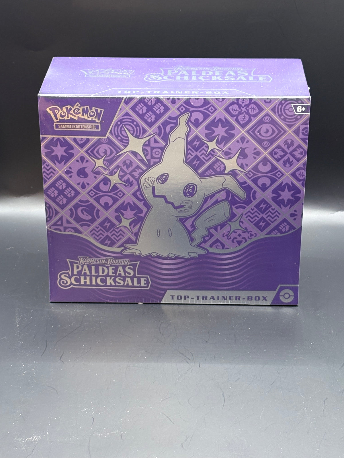 Pokemon Paldeas Schicksale Top Trainer Box DE