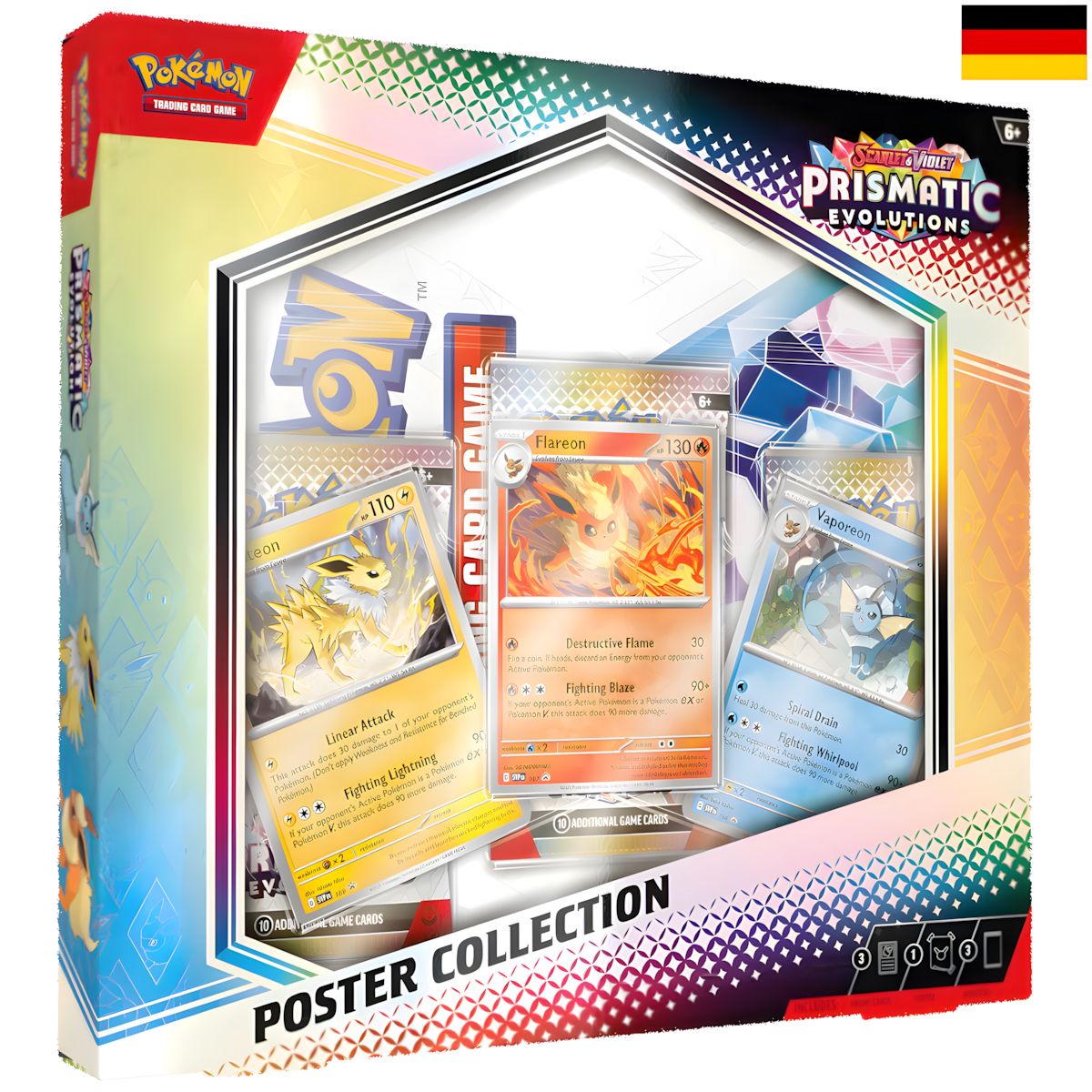 Pokemon Prismatische Entwicklungen Poster Kollektion