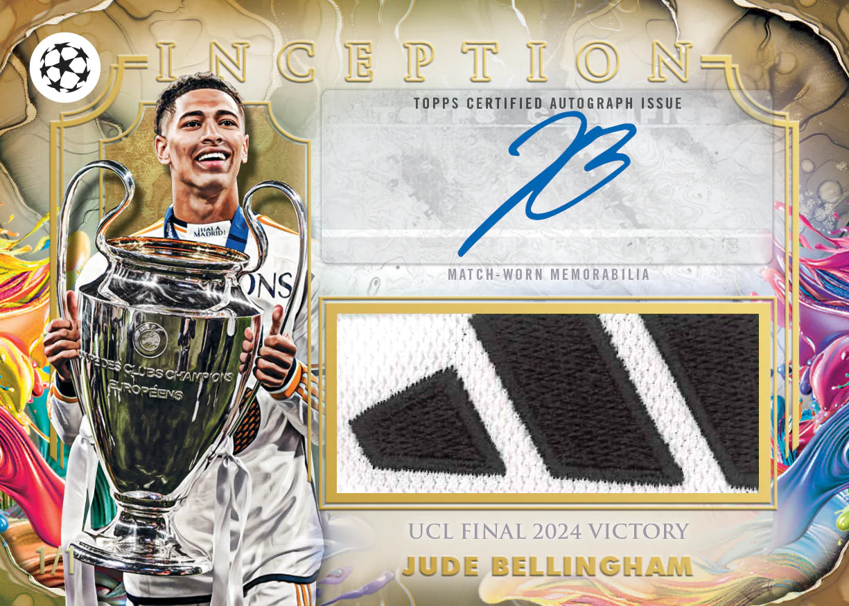 PRE SALE Topps Inception UEFA Club Competitions 2025/26 Hobby Box
