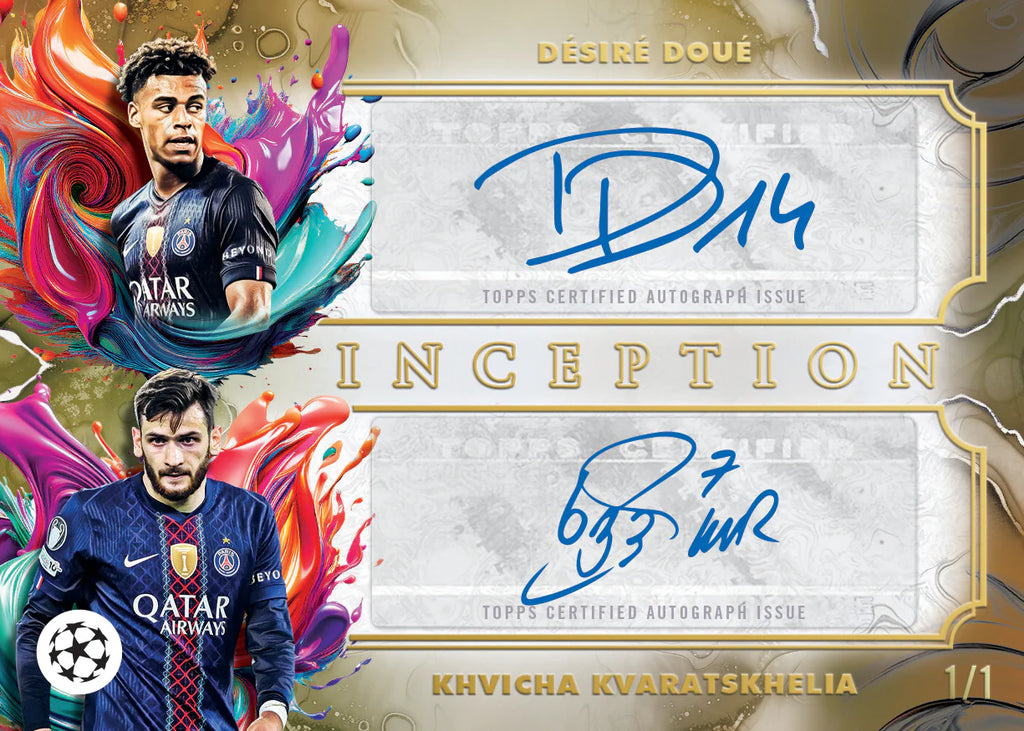 PRE SALE Topps Inception UEFA Club Competitions 2025/26 Hobby Box