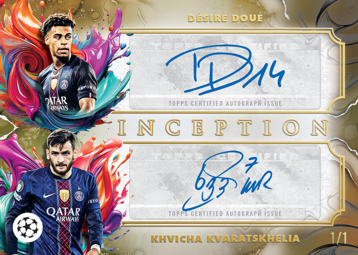 PRE SALE Topps Inception UEFA Club Competitions 2025/26 Hobby Box