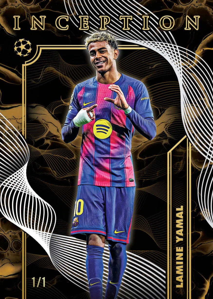 PRE SALE Topps Inception UEFA Club Competitions 2025/26 Hobby Box