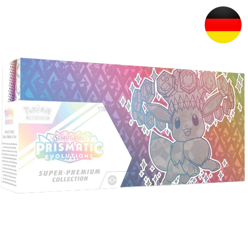 Pokemon Prismatische Entwicklungen Super-Premium Kollektion