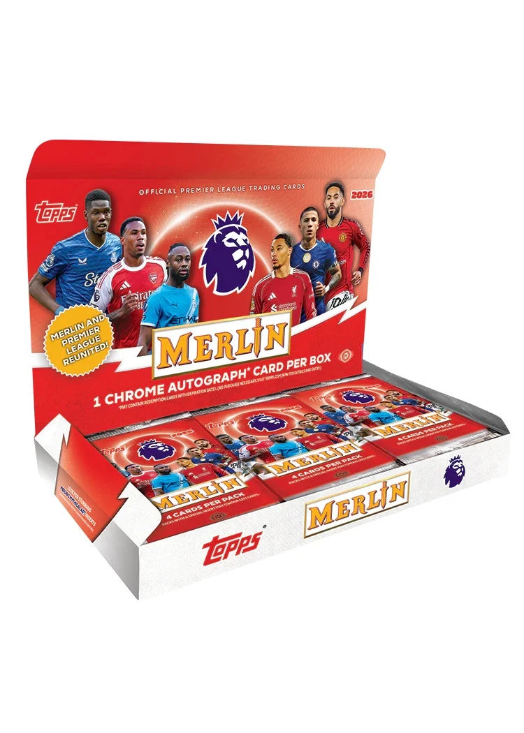 Topps Merlin Premier League Hobby Box 2025/26