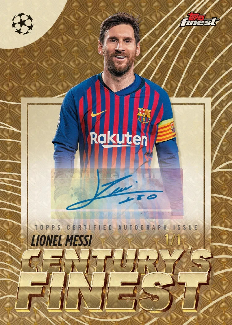 Topps Finest UEFA Club Competitions 2025/26 Hobby Box | PRE SALE 🔥