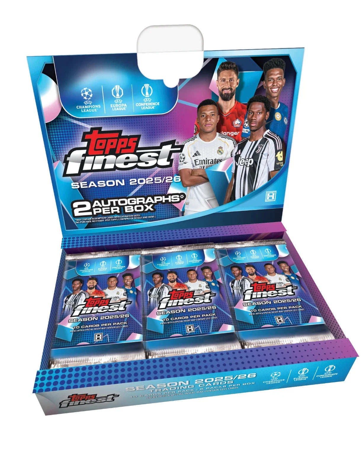 Topps Finest UEFA Club Competitions 2025/26 Hobby Box | PRE SALE 🔥
