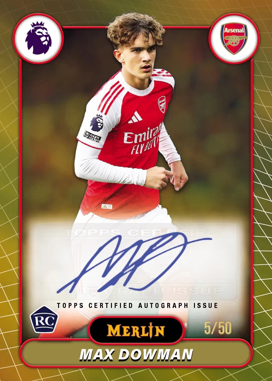Topps Merlin Premier League Hobby Box 2025/26